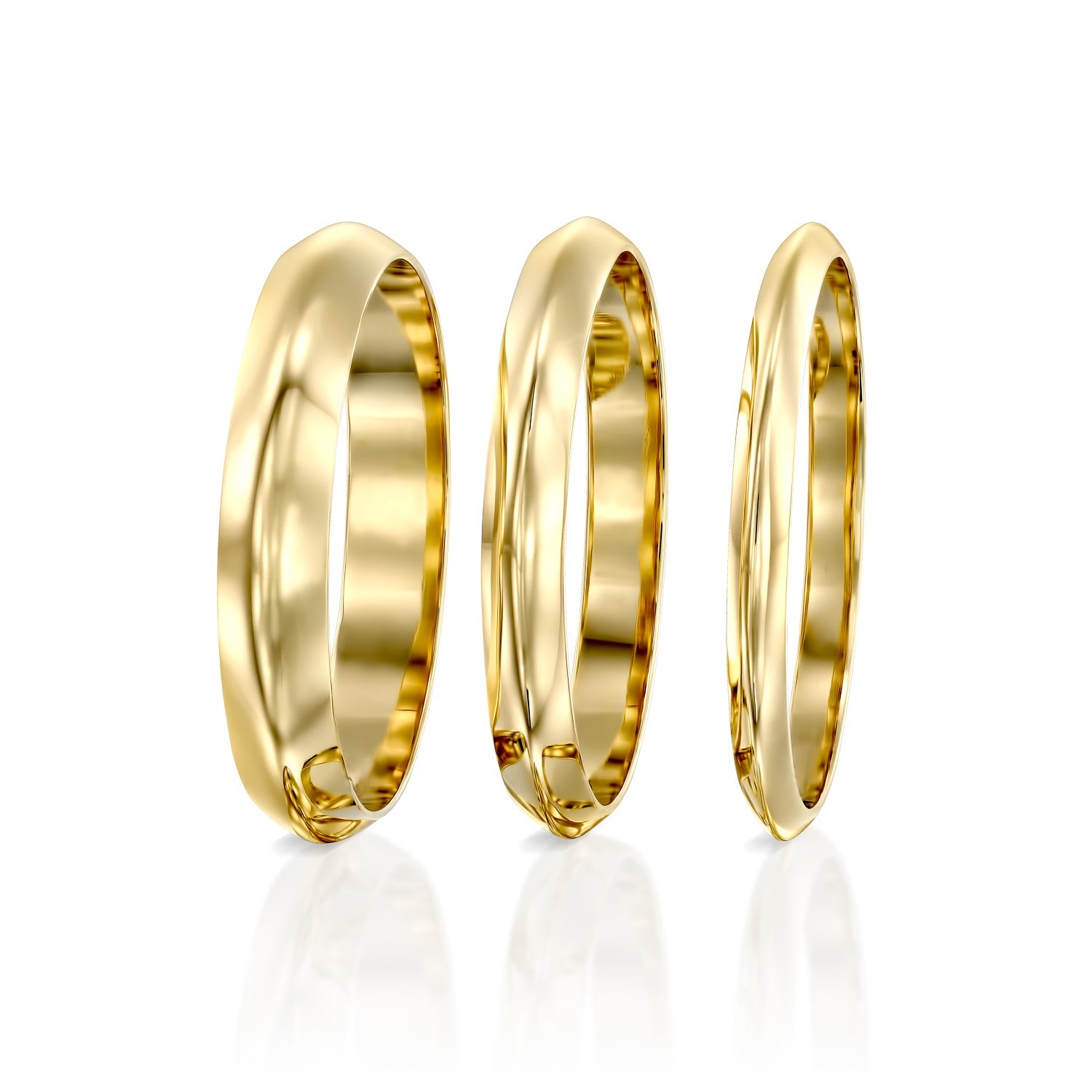 טבעת נישואים ג׳ודי - 3 מ״מ